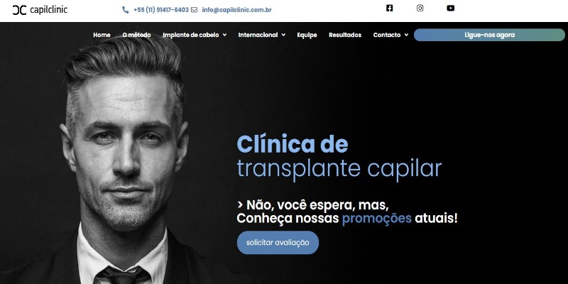 Mejores clínicas de trasplante capilar en Brasil 2 capilclinic-brasil